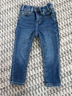 Crewcuts girls Dark Blue Denim skinny Jeans size 3